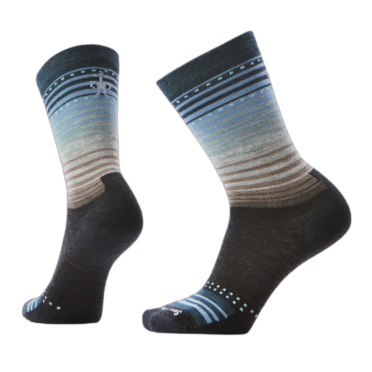 Everyday Stitch Stripe Crew Socks