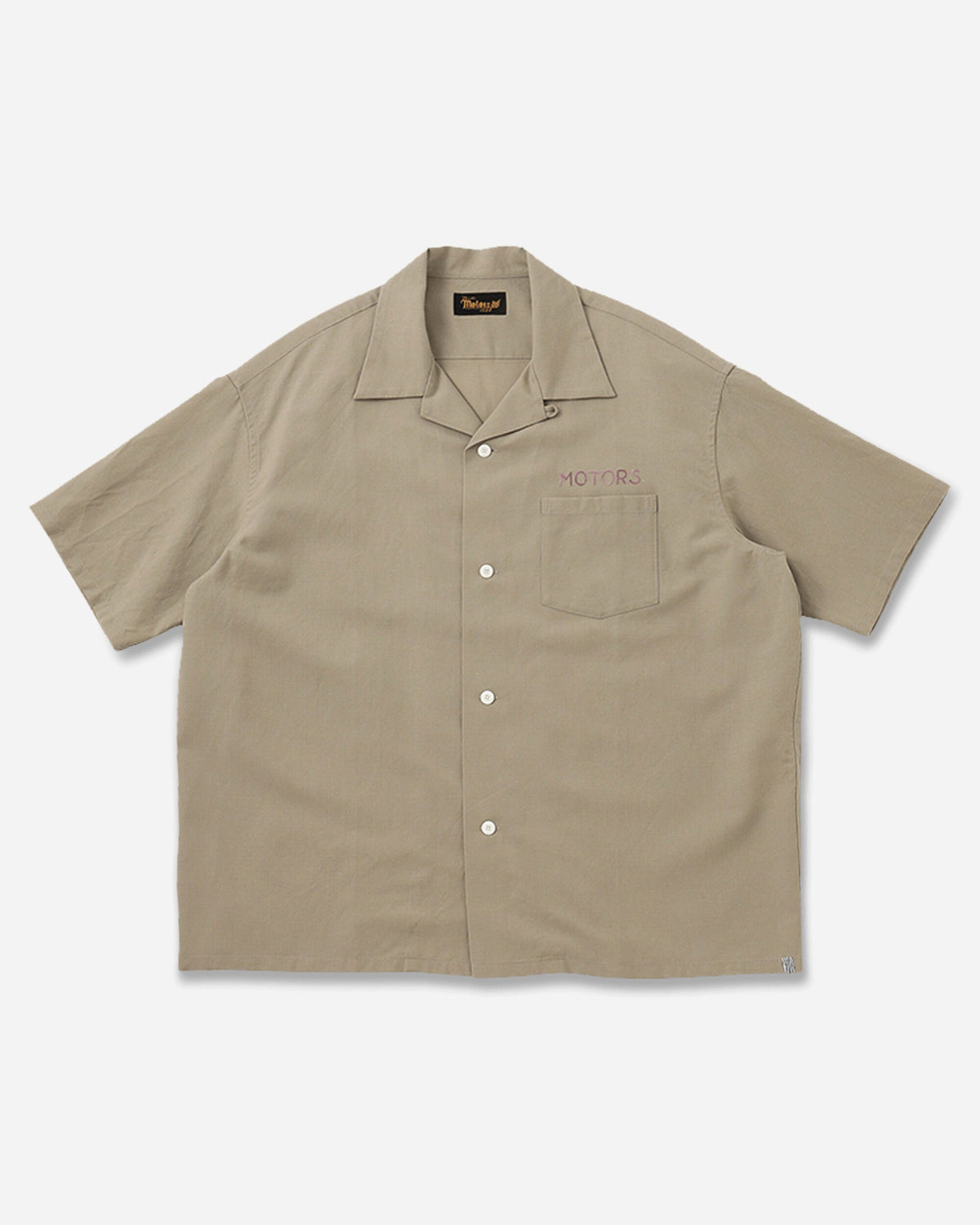 Men's Crosby Shortsleeve Shirt Beige