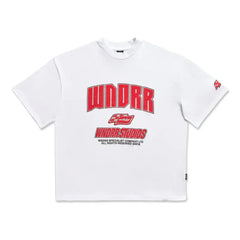 WNDRR Drivetrain Heavy Weight Tee - White